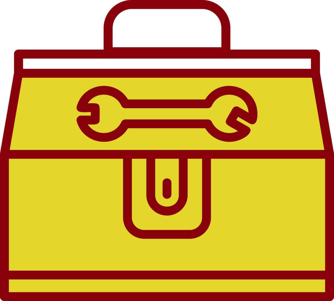 Toolbox-Vektor-Icon-Design vektor