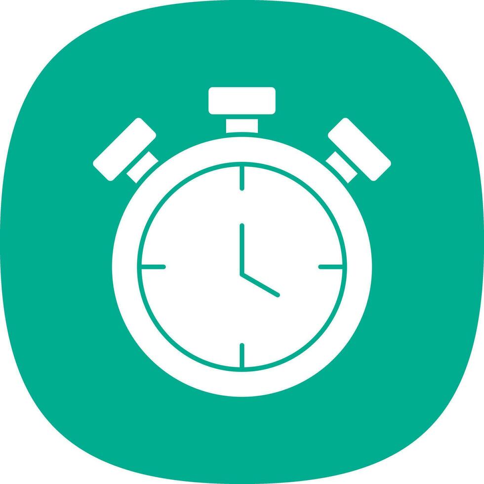 Timer-Vektor-Icon-Design vektor