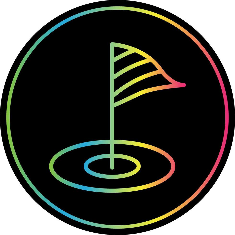 Minigolf Vektor Symbol Design