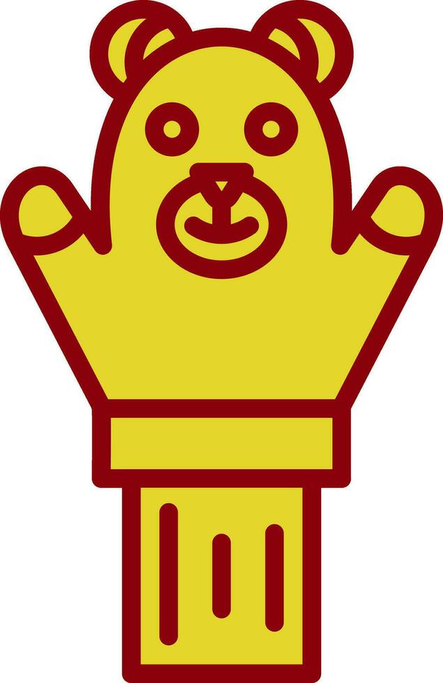 Hand Marionette Vektor Symbol Design