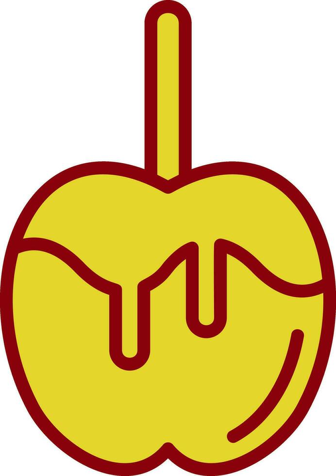 kola äpple vektor ikon design