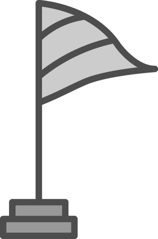 Wind Flagge Vektor Symbol Design