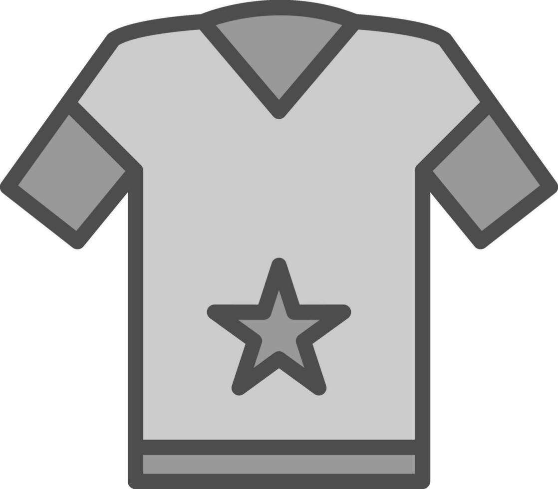 T-Shirt-Vektor-Icon-Design vektor