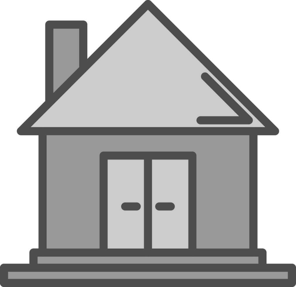 Haus-Vektor-Icon-Design vektor