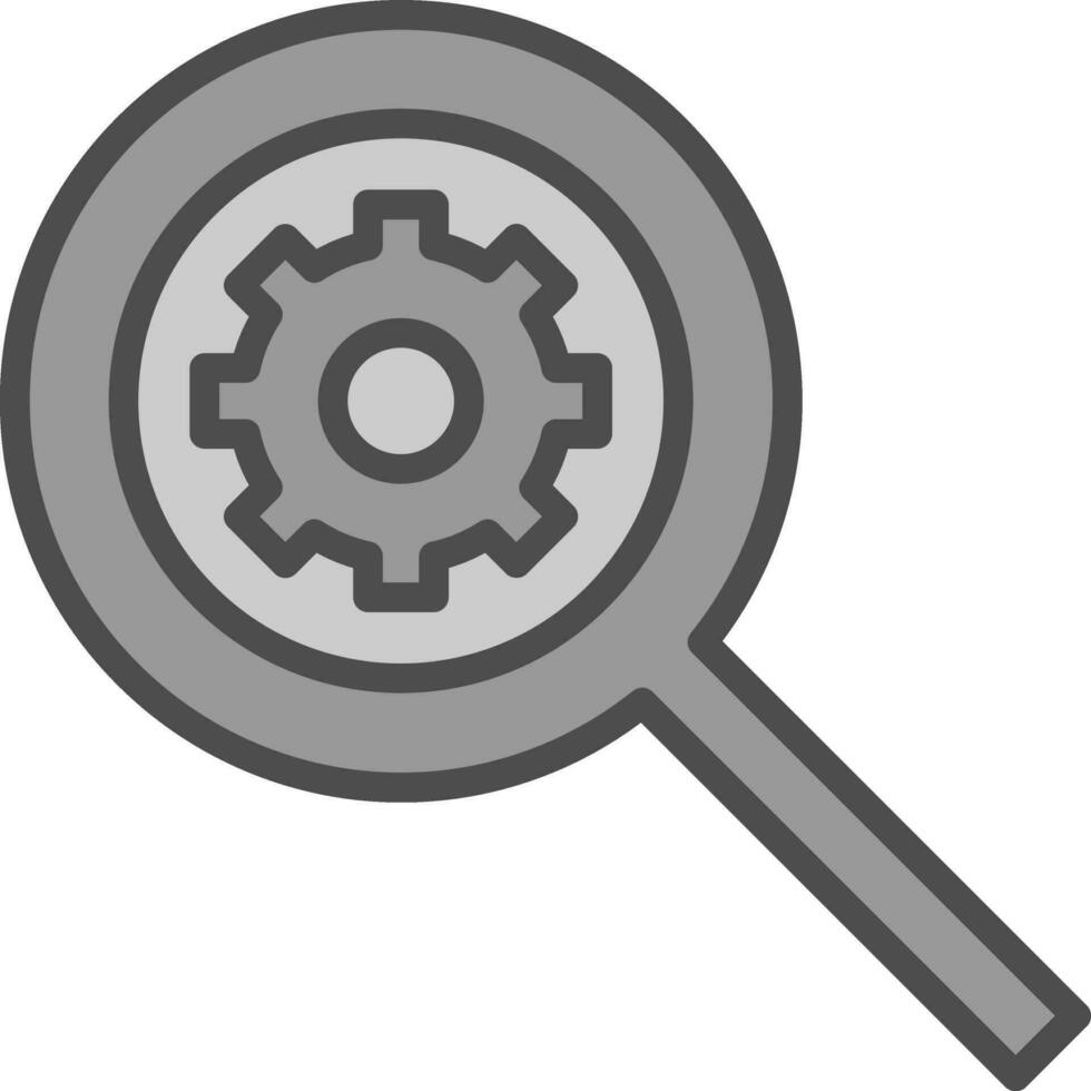 Suchmaschinen-Vektor-Icon-Design vektor