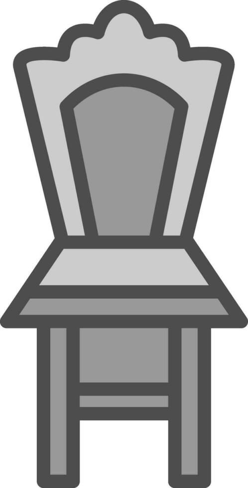 Stuhl-Vektor-Icon-Design vektor