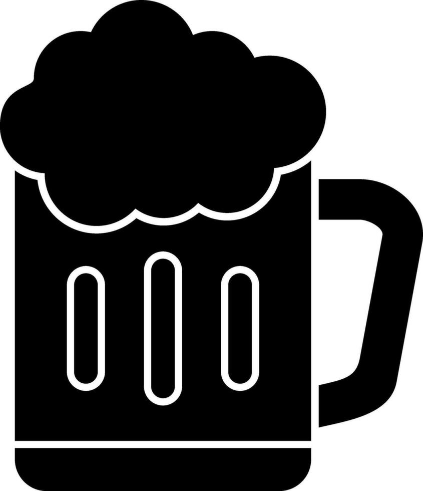 Bier-Vektor-Icon-Design vektor