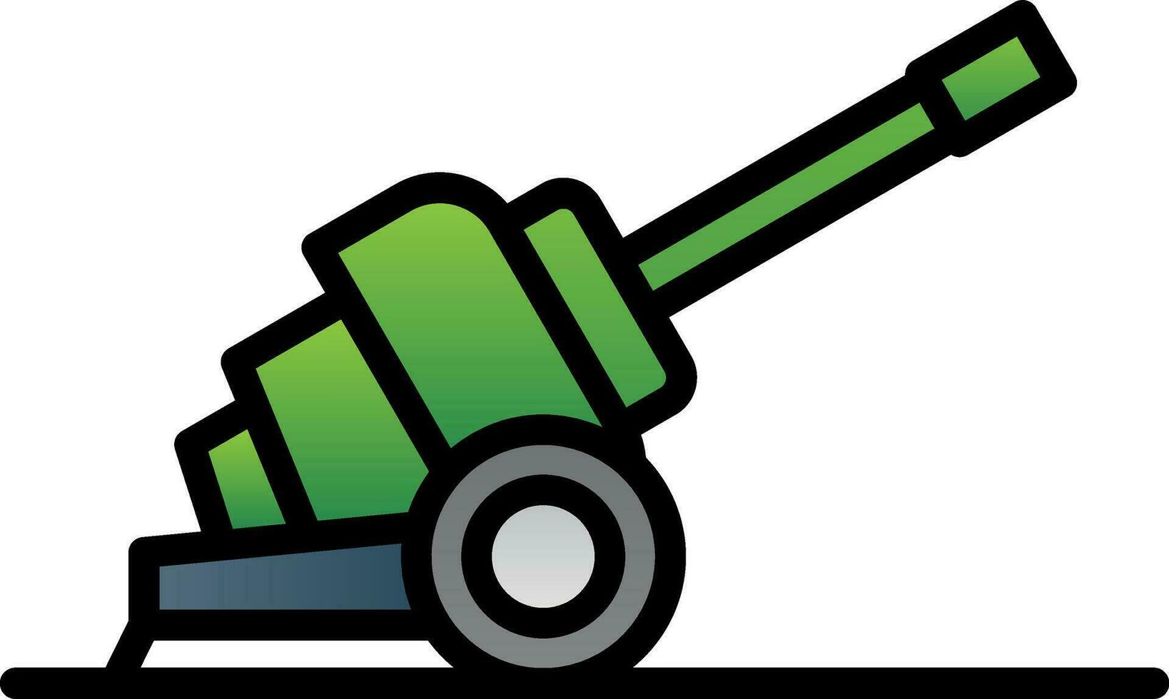 Artillerie Vektor Symbol Design