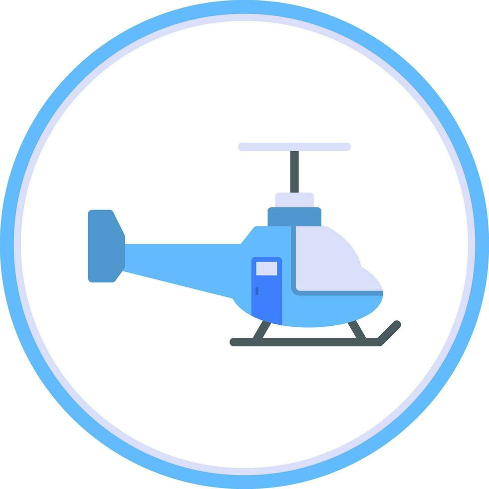 Hubschrauber-Vektor-Icon-Design vektor