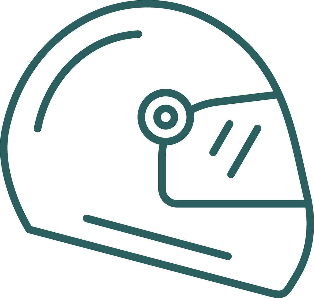 Helm-Vektor-Icon-Design vektor