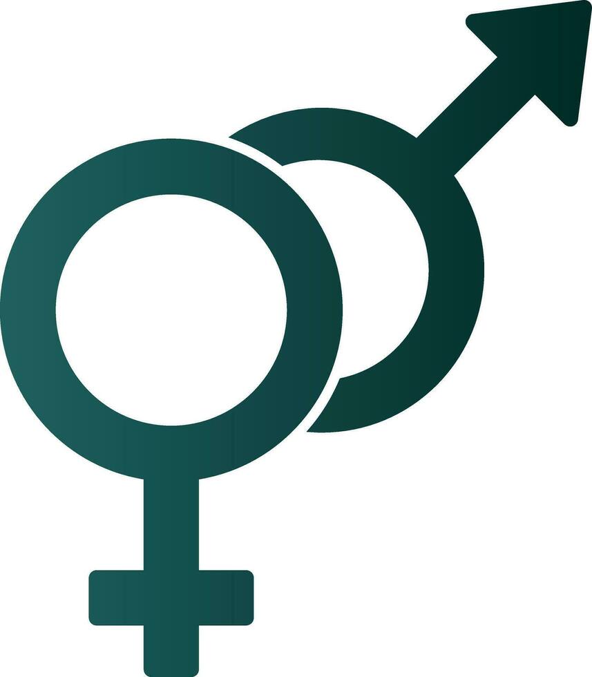 Gender-Vektor-Icon-Design vektor