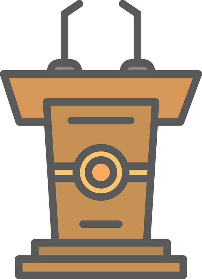 podium vektor ikon design