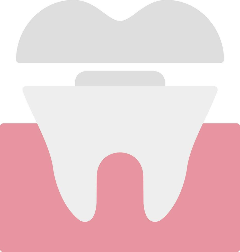 Dental Krone Vektor Symbol Design