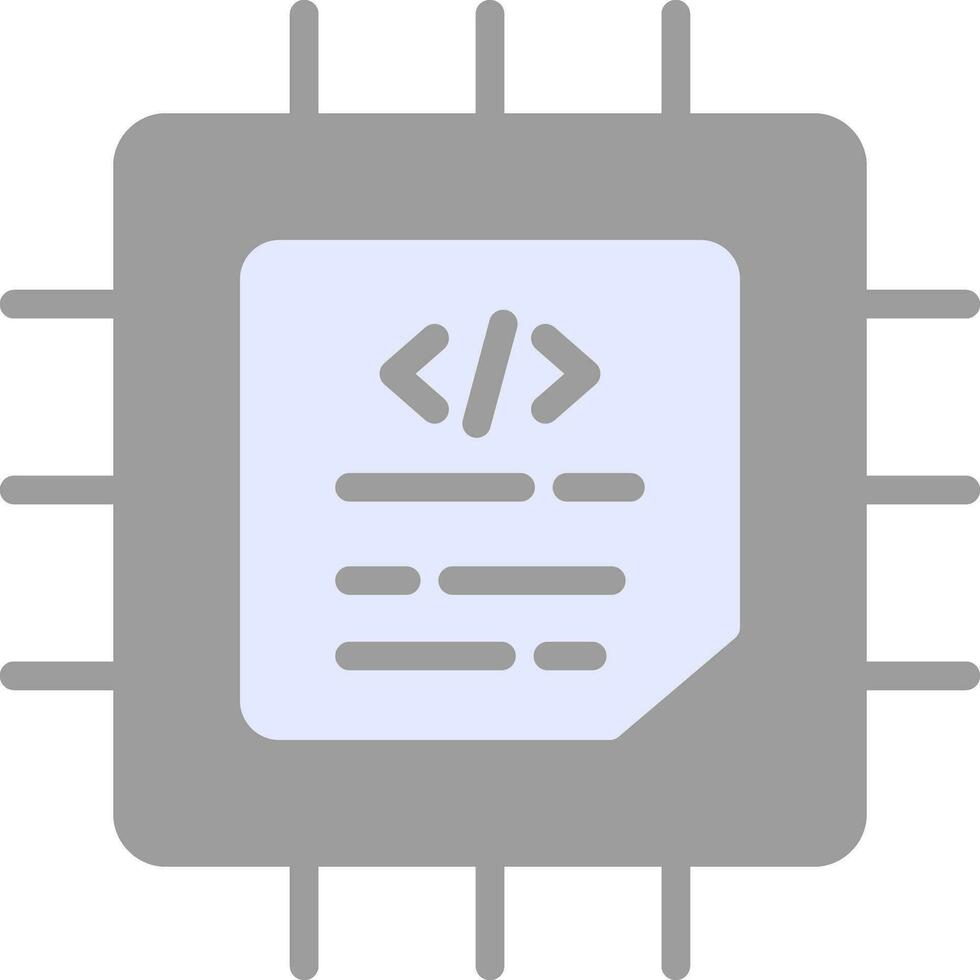processor vektor ikon design