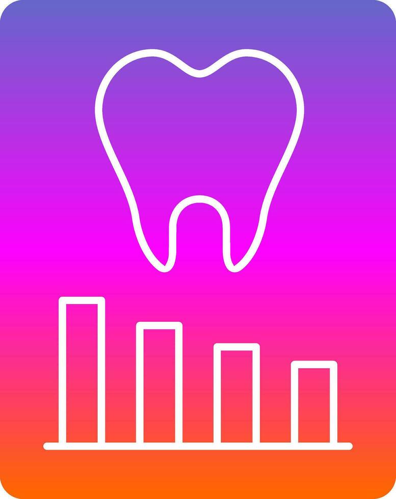 Dental Aufzeichnung Vektor Symbol Design