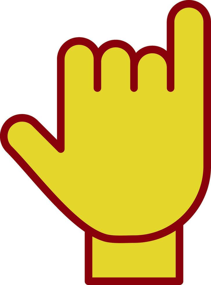 kleiner Finger schwören Vektor Symbol Design