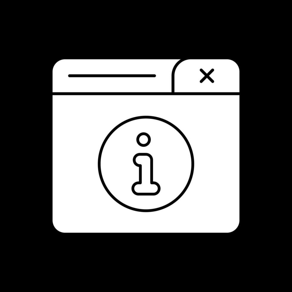 information symbol vektor ikon design