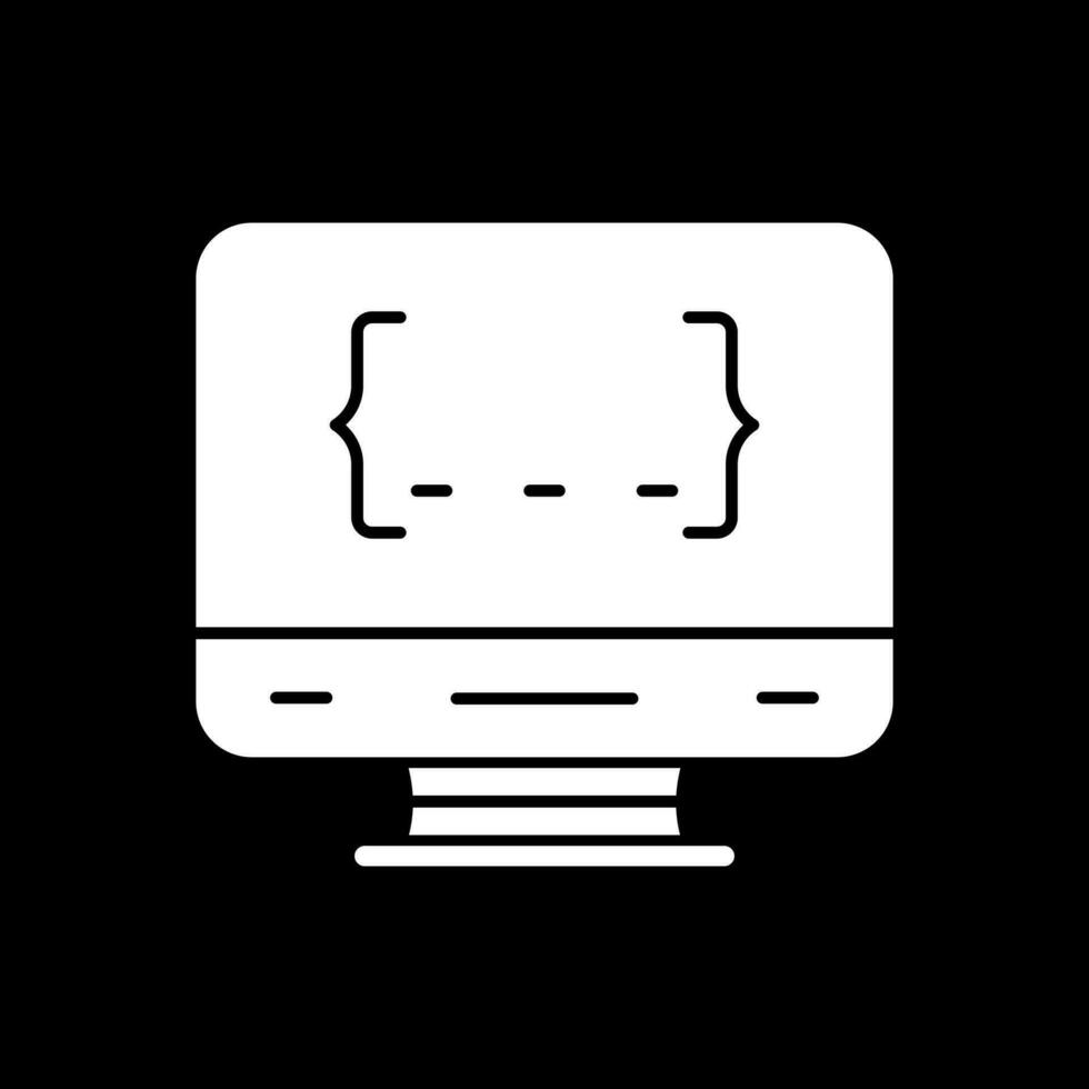 Programmiervektor-Icon-Design vektor