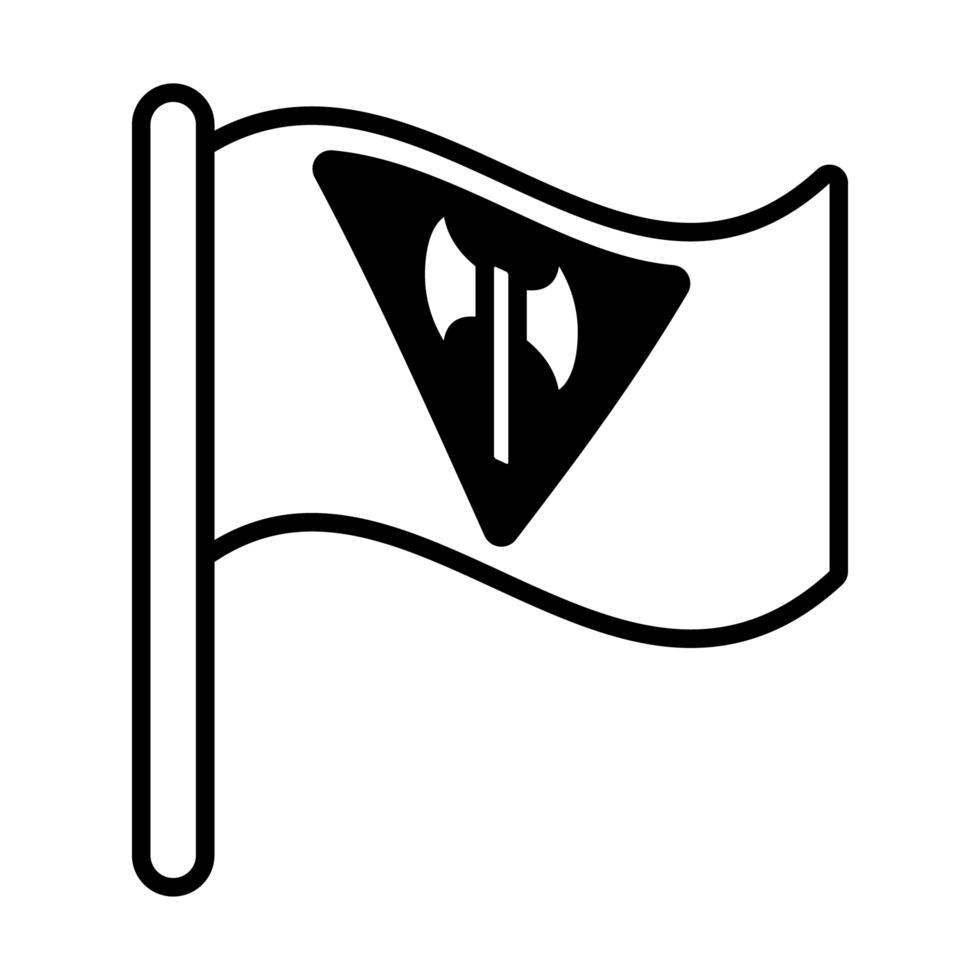 Flagge des lesbischen Stolzes vektor
