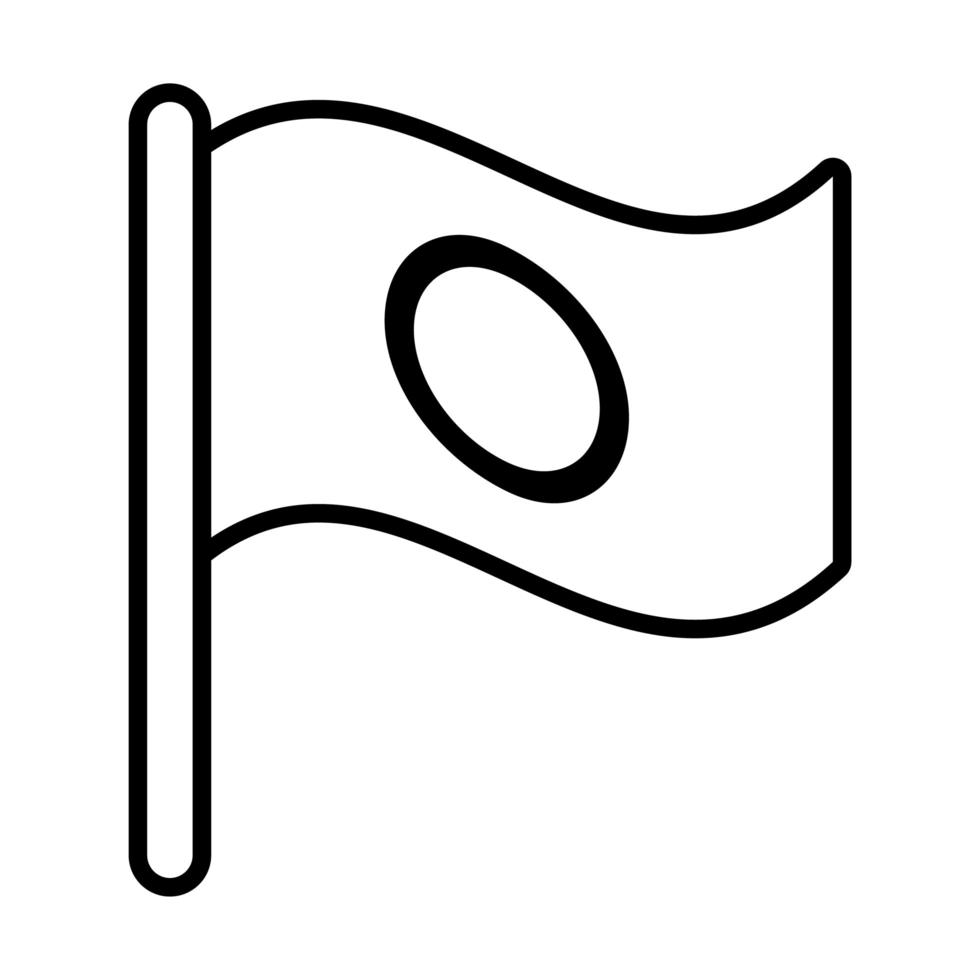 intersex flagga ikon vektor