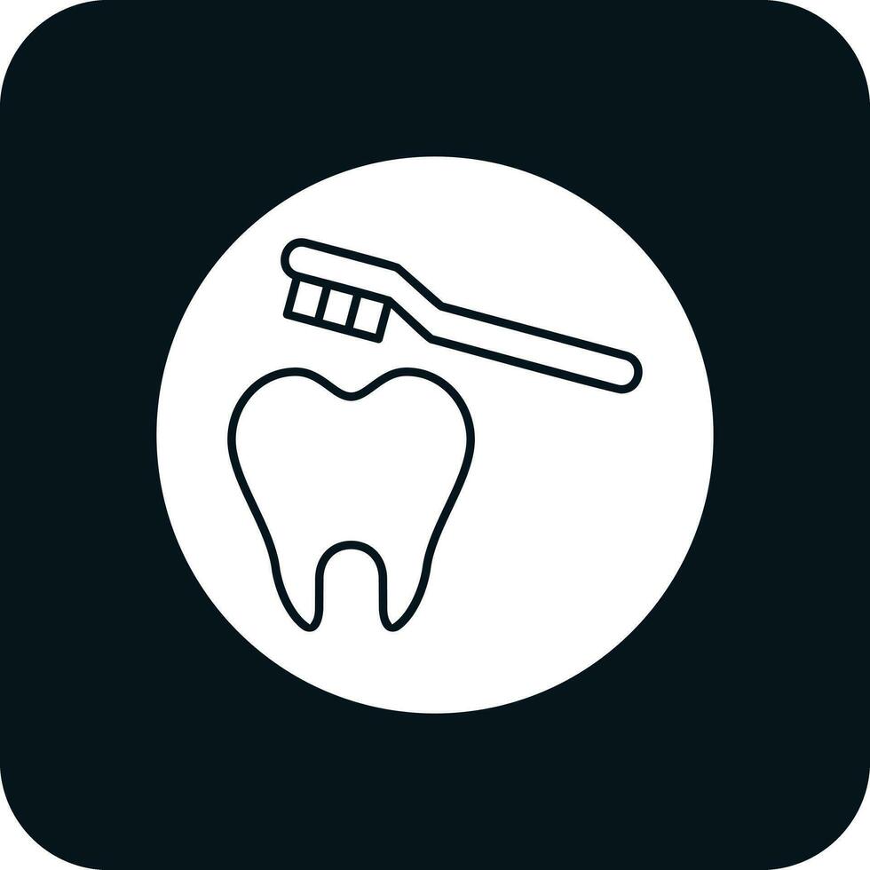 Reinigung Zahn Vektor Symbol Design