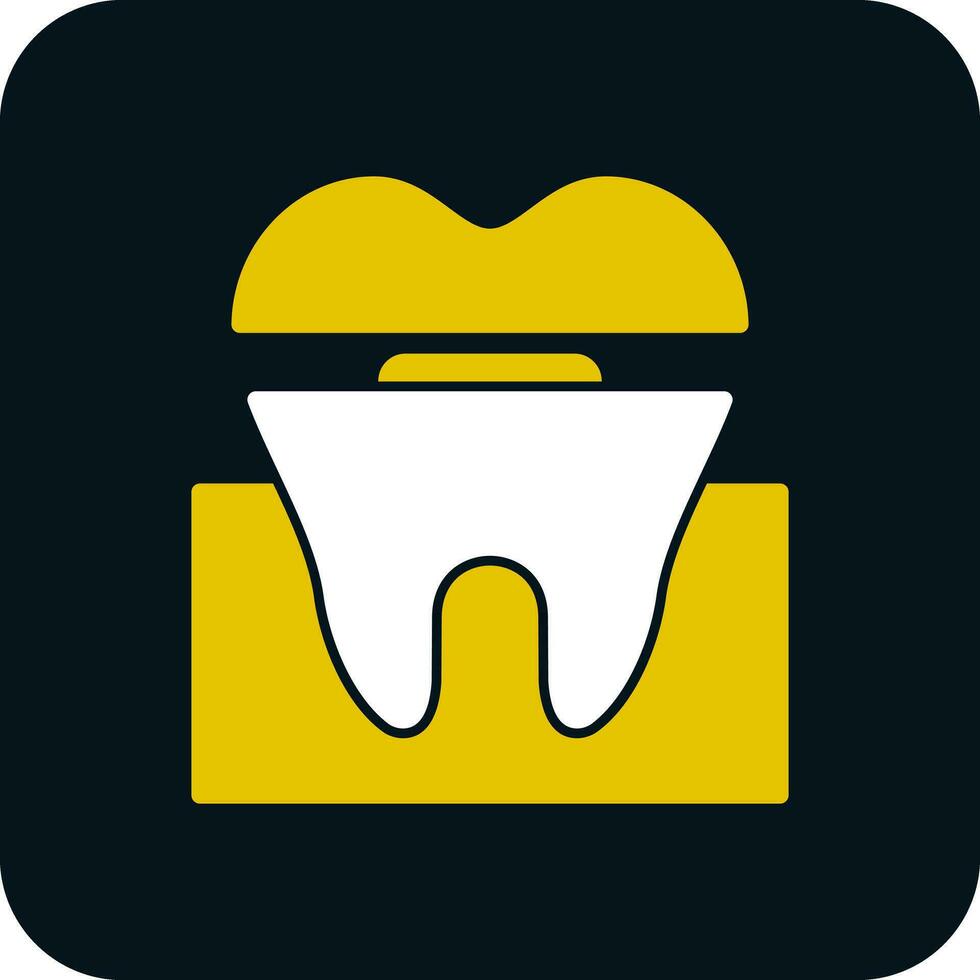 Dental Krone Vektor Symbol Design