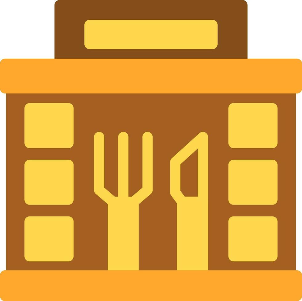 Restaurant-Vektor-Icon-Design vektor