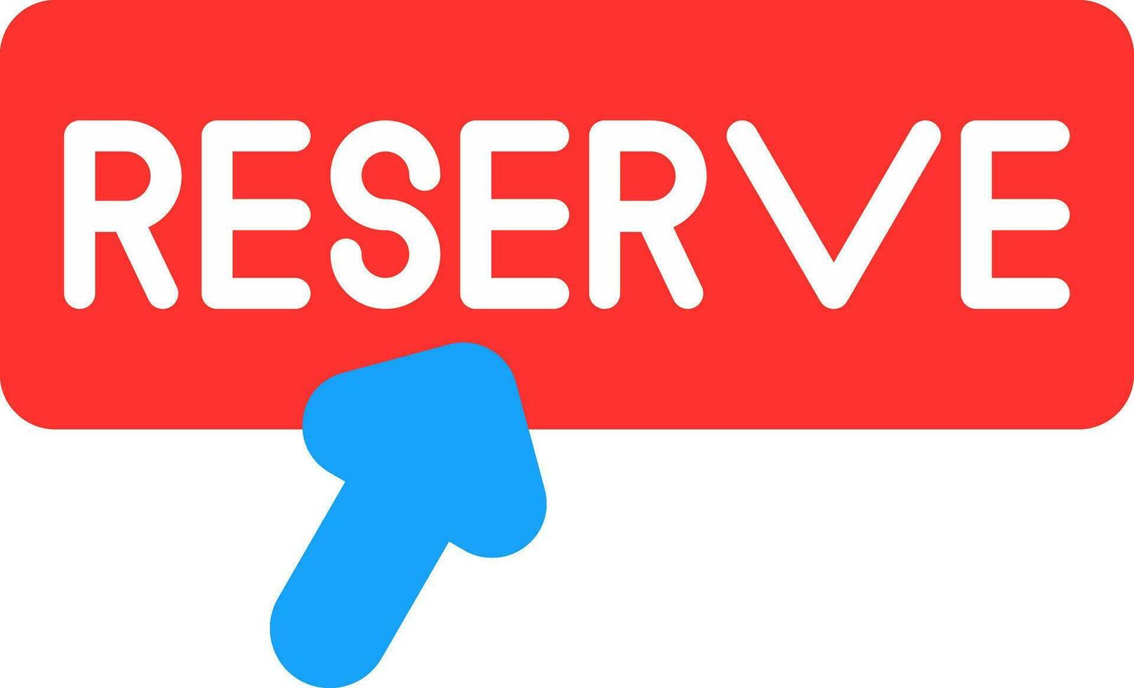 Reservierungsvektor-Icon-Design vektor