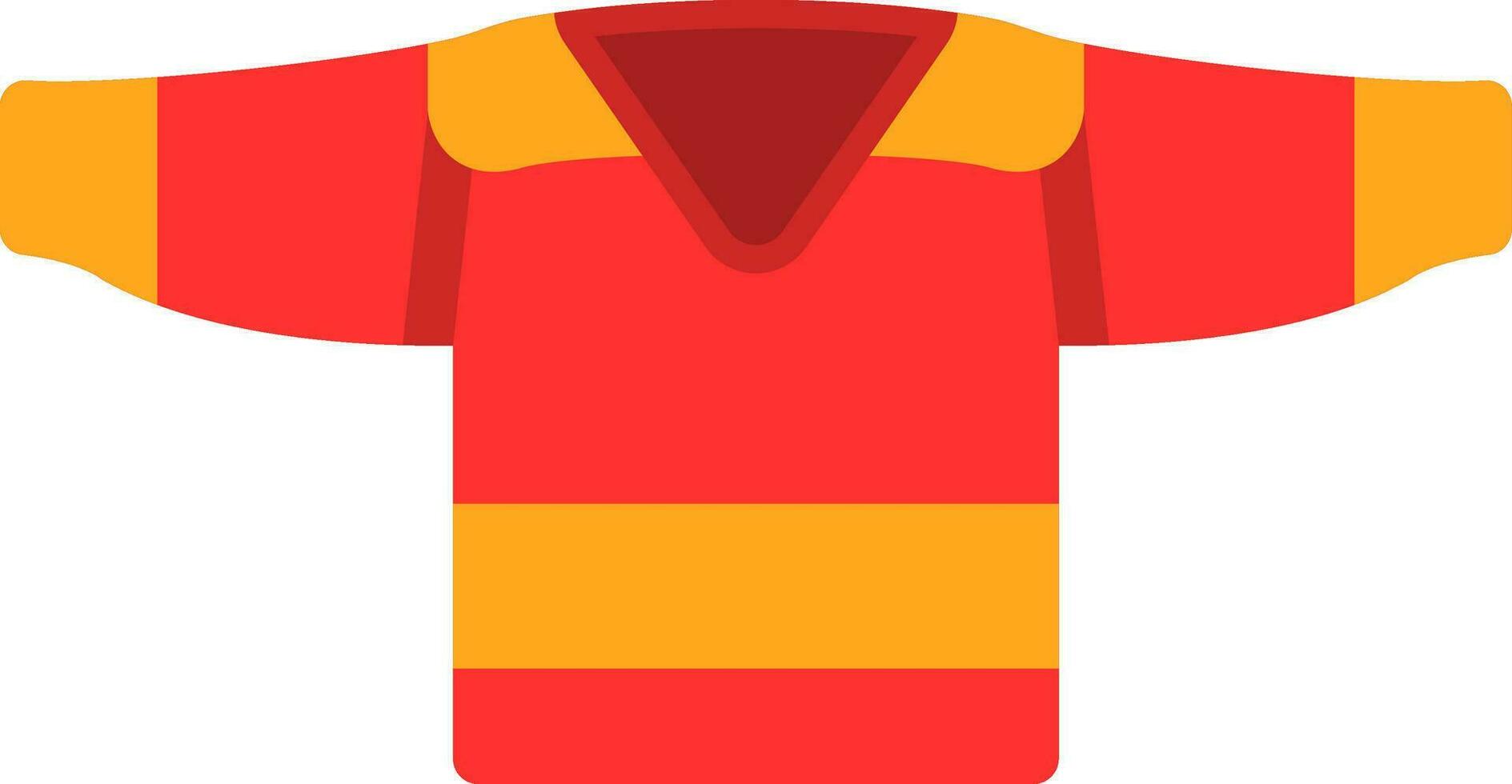 Hockey-Trikot-Vektor-Icon-Design vektor