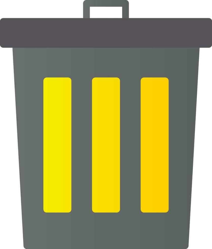 Trash-Vektor-Icon-Design vektor