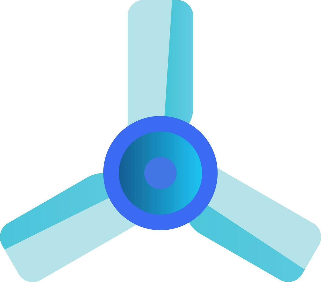 Fan-Vektor-Icon-Design vektor