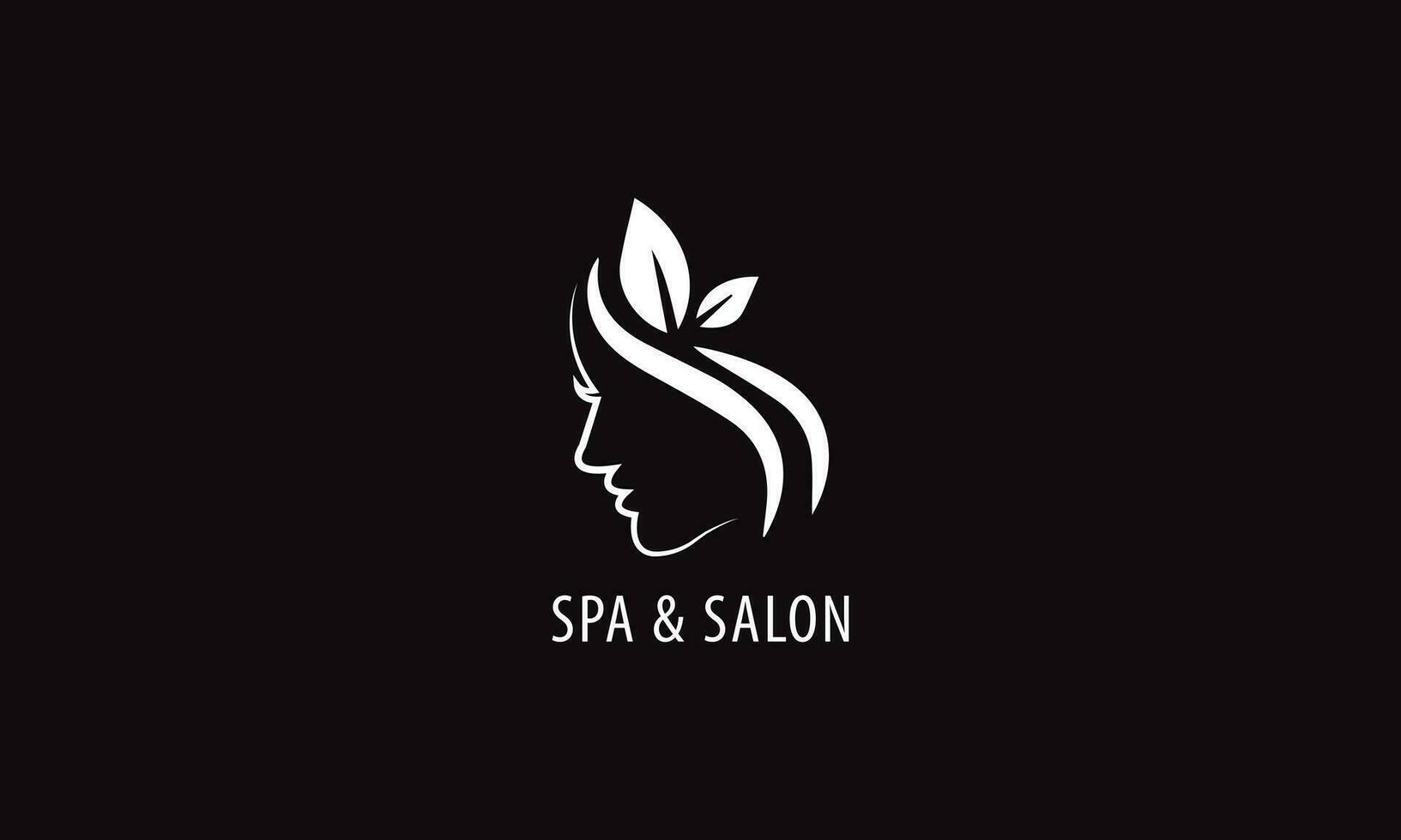 Haar Salon Logo Design vektor