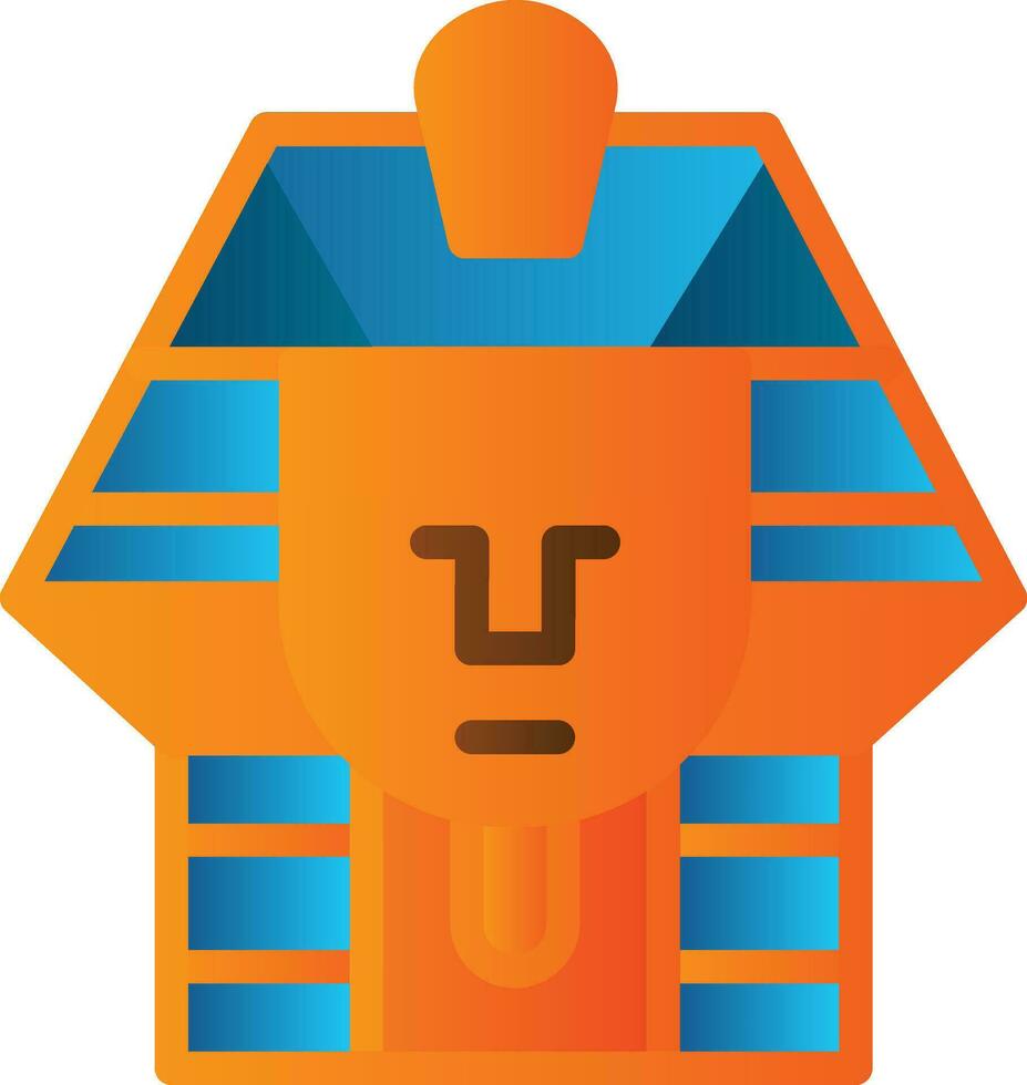 Pharao-Vektor-Icon-Design vektor