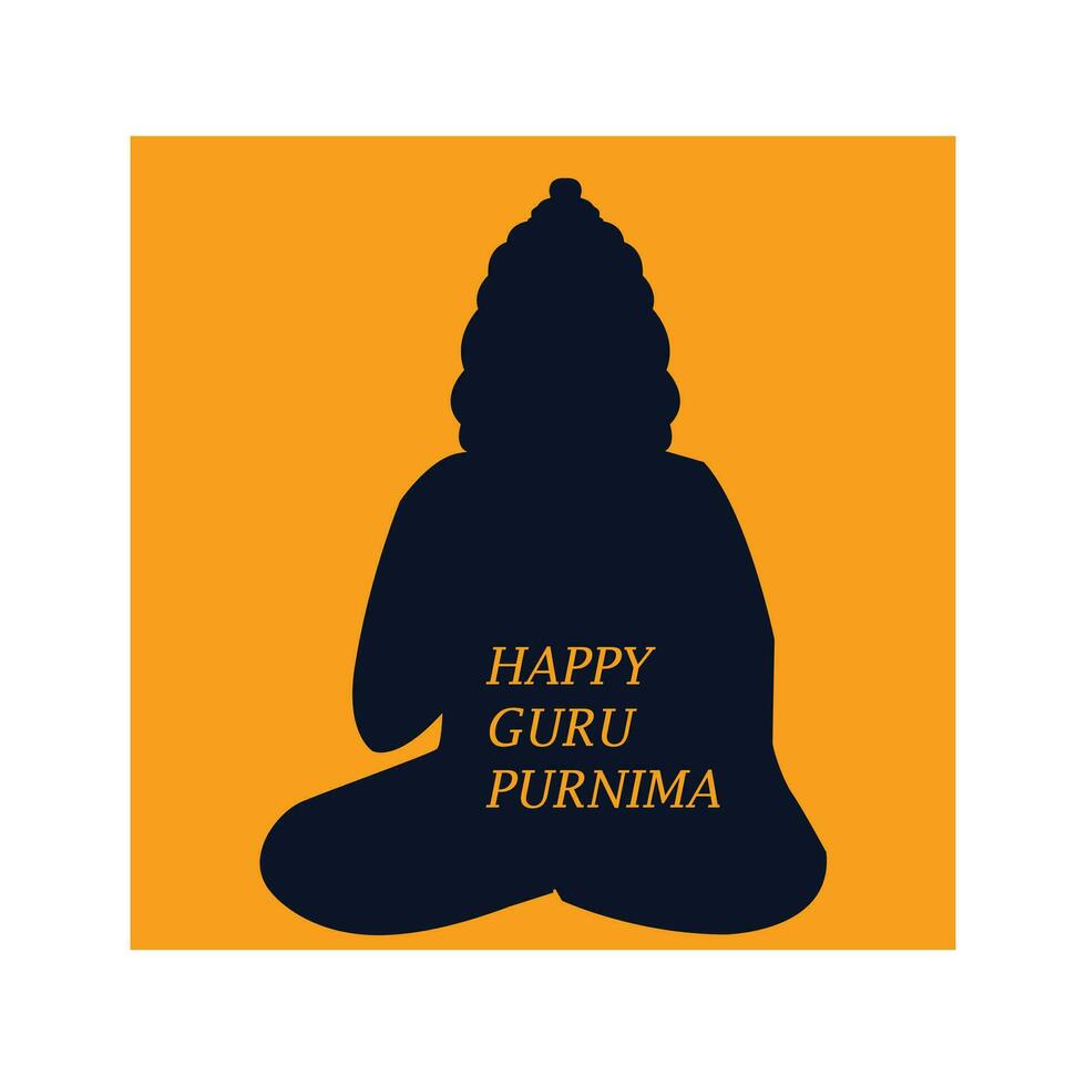 festlig guru purnima vektor