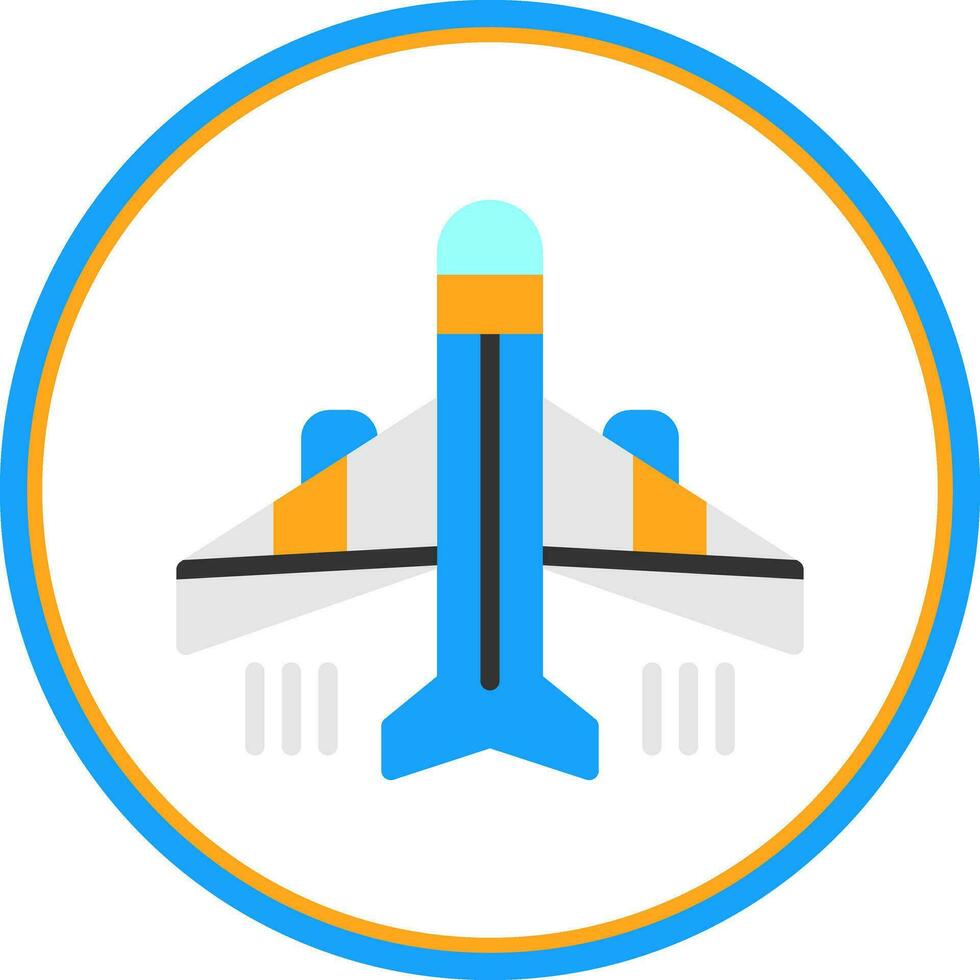 Flugzeug-Vektor-Icon-Design vektor