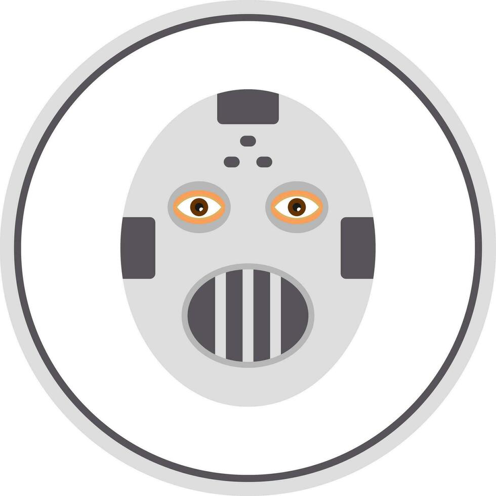 Hockey-Masken-Vektor-Icon-Design vektor