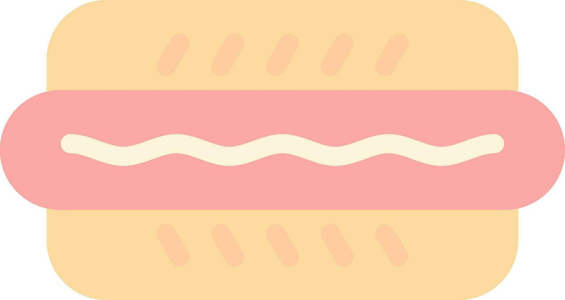 Hot-Dog-Vektor-Icon-Design vektor