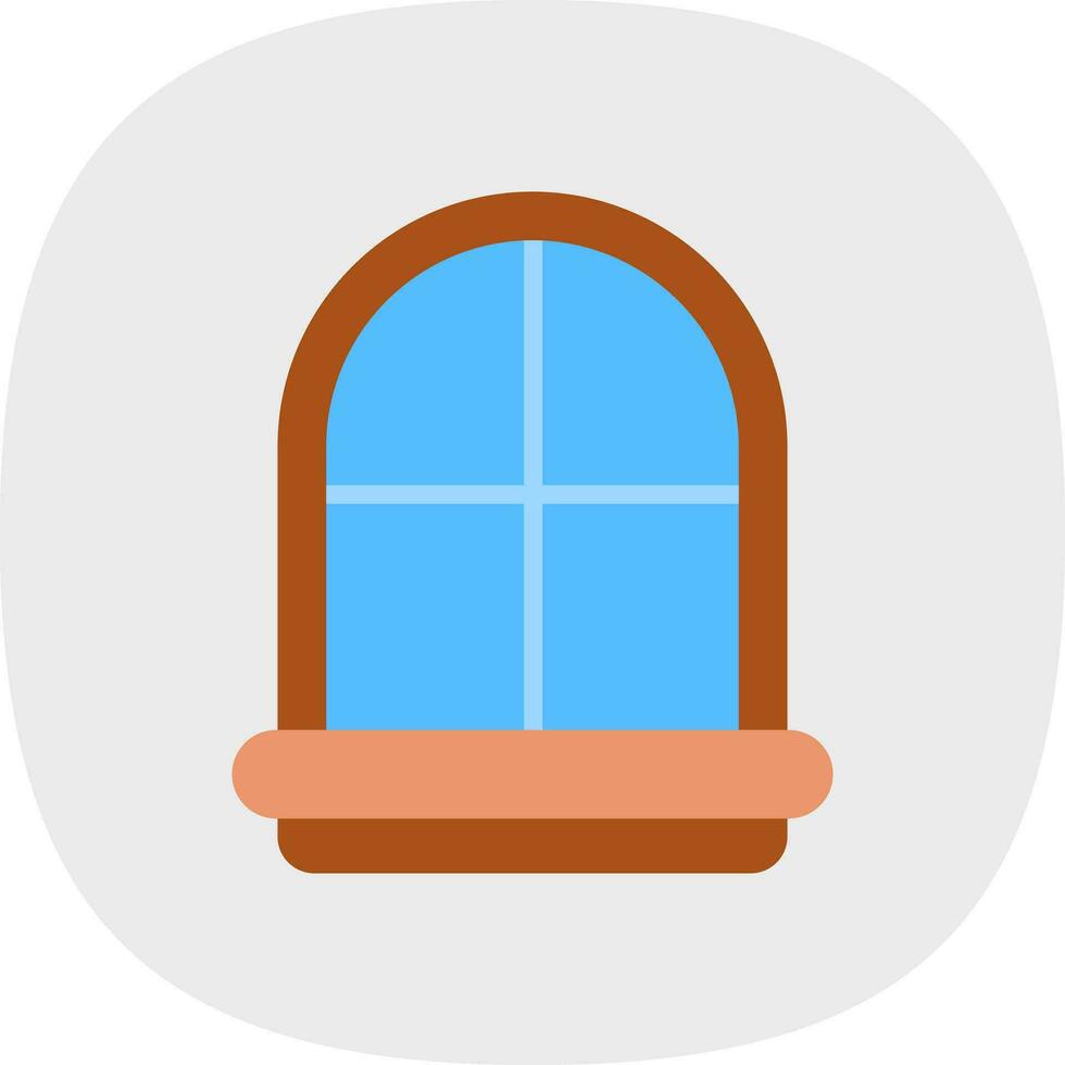 Fenster-Vektor-Icon-Design vektor