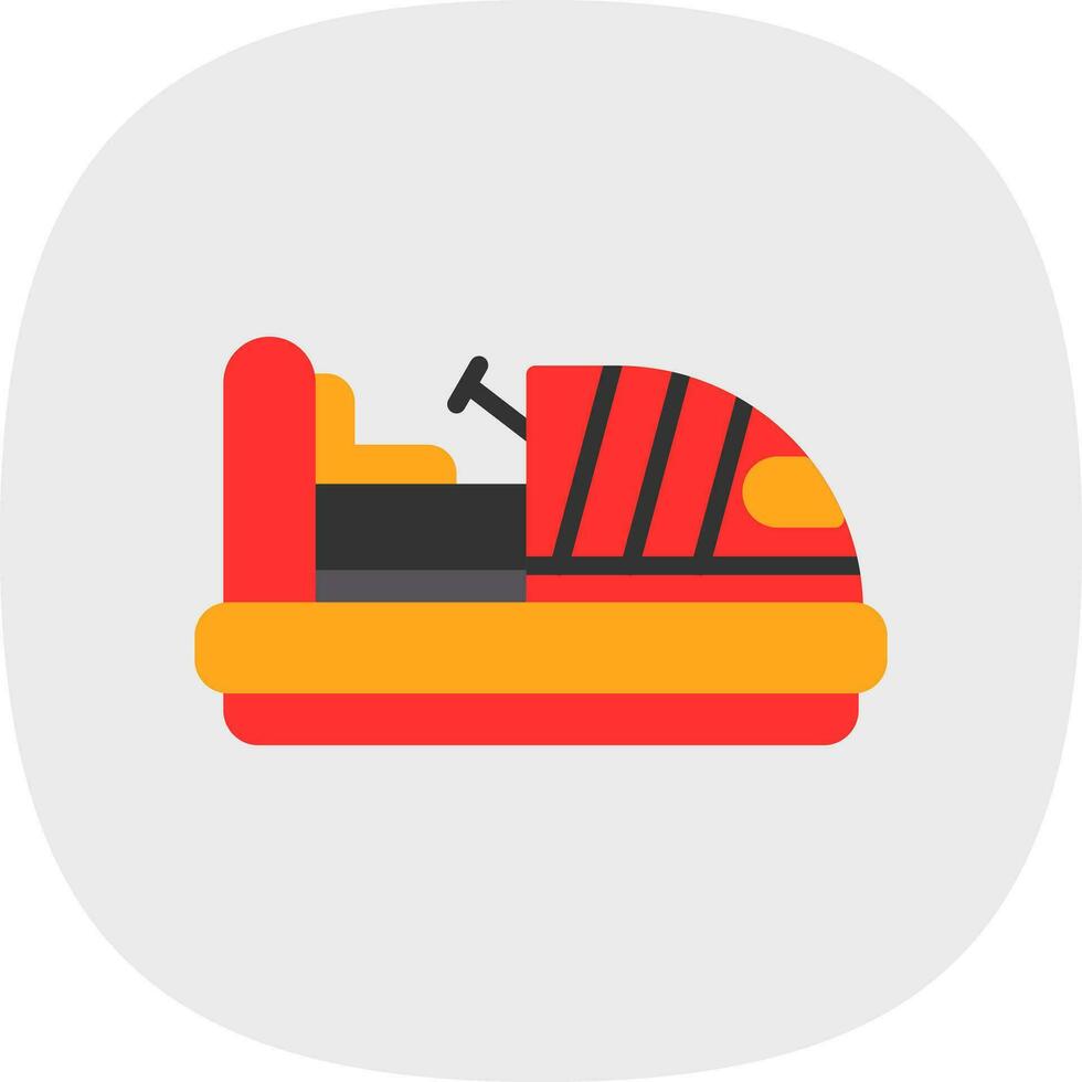 Dodgem-Vektor-Icon-Design vektor