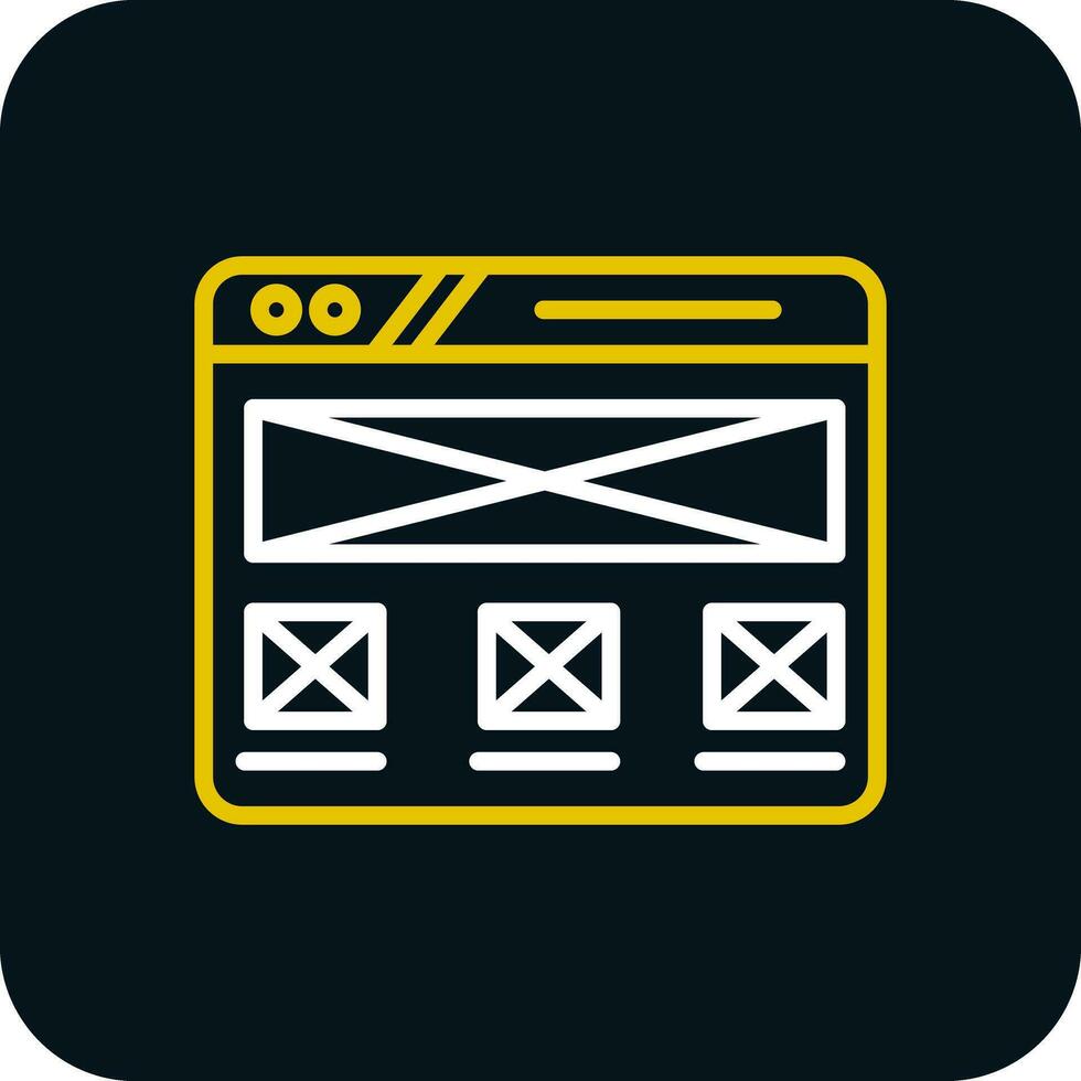 Attrappe, Lehrmodell, Simulation Design Vektor Symbol Design