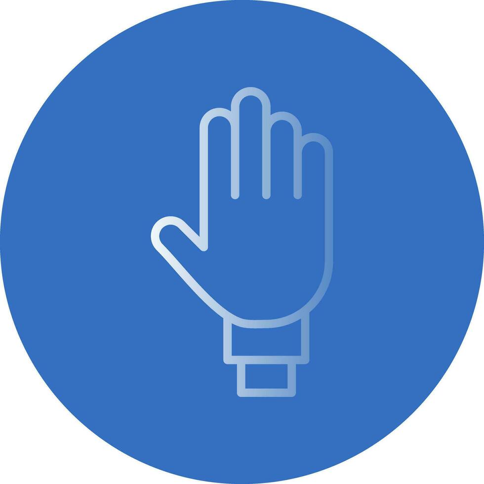 vier Finger Vektor Symbol Design