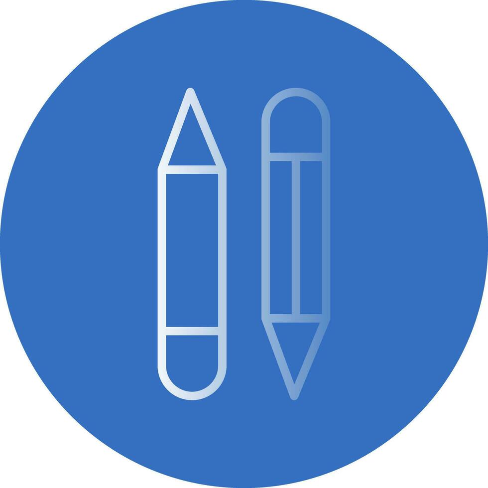 Bleistift-Vektor-Icon-Design vektor