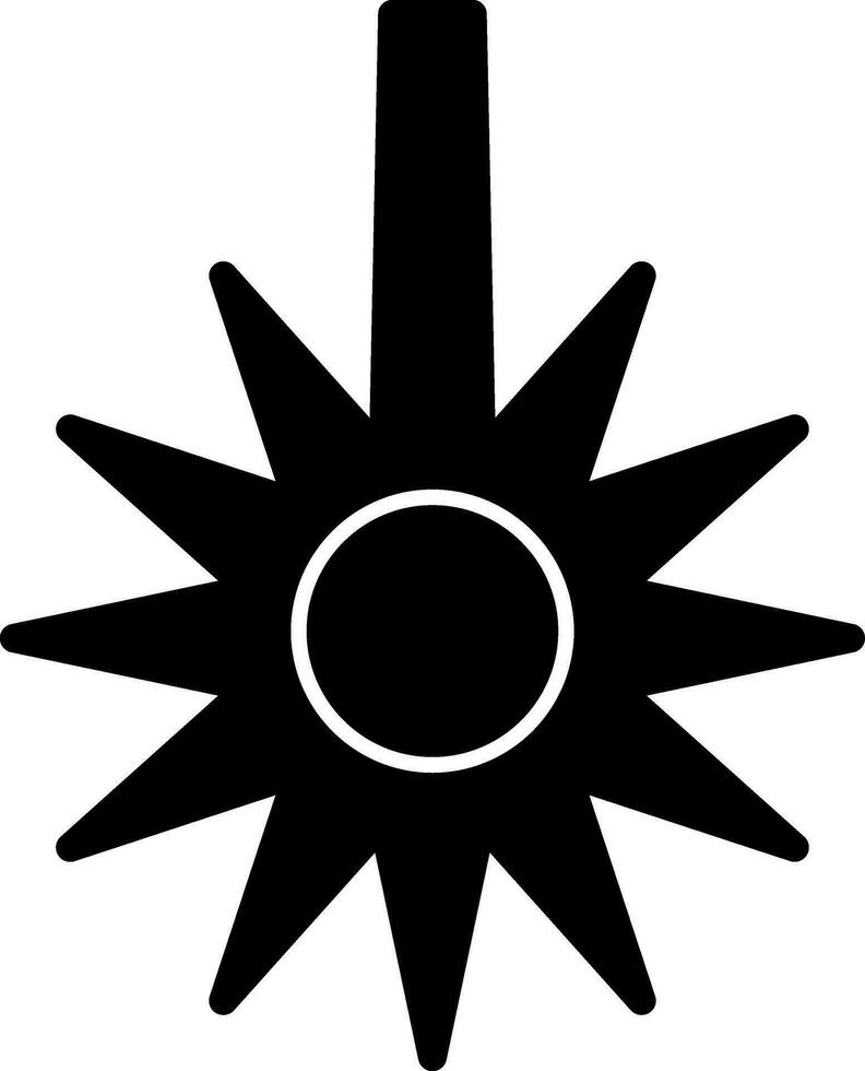 Überstich Vektor Symbol Design