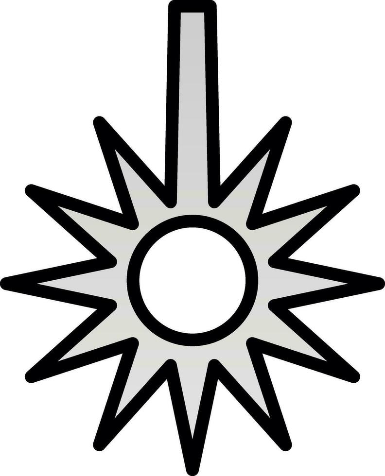 Überstich Vektor Symbol Design