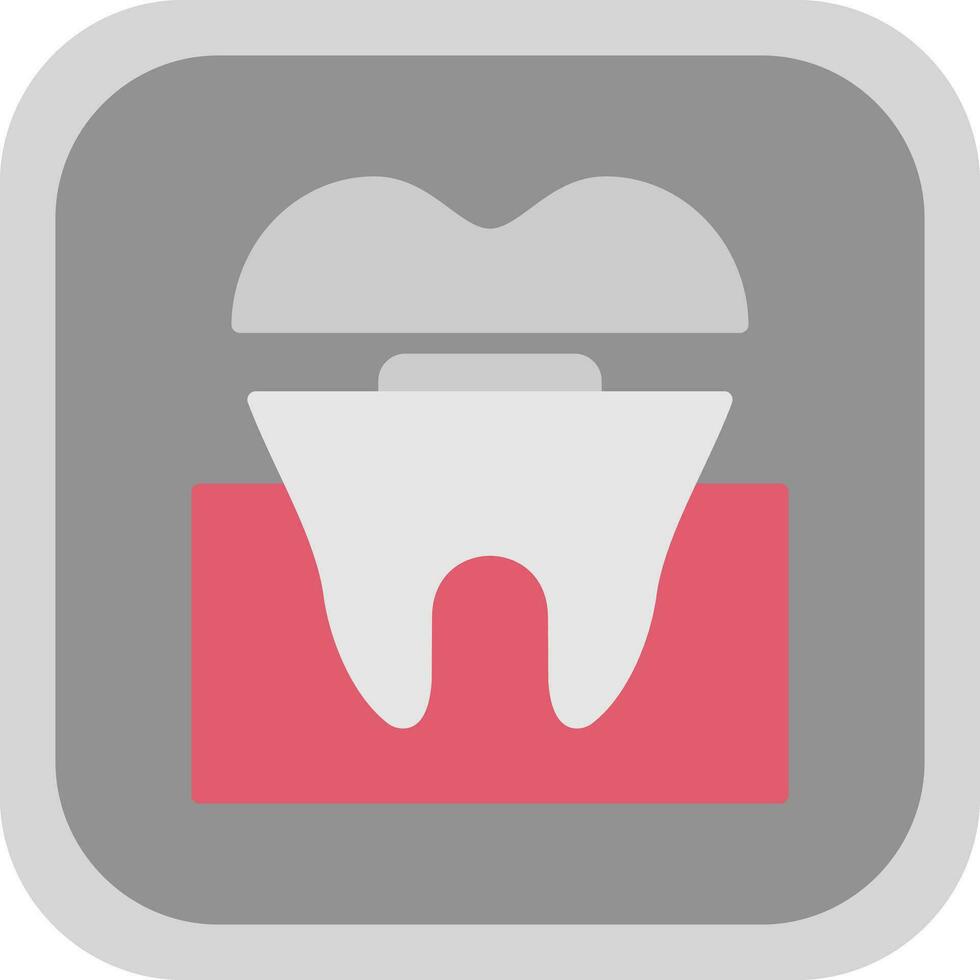 Dental Krone Vektor Symbol Design