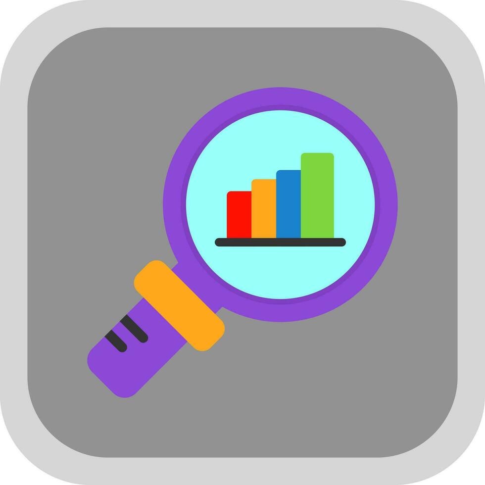 Analytics-Vektor-Icon-Design vektor