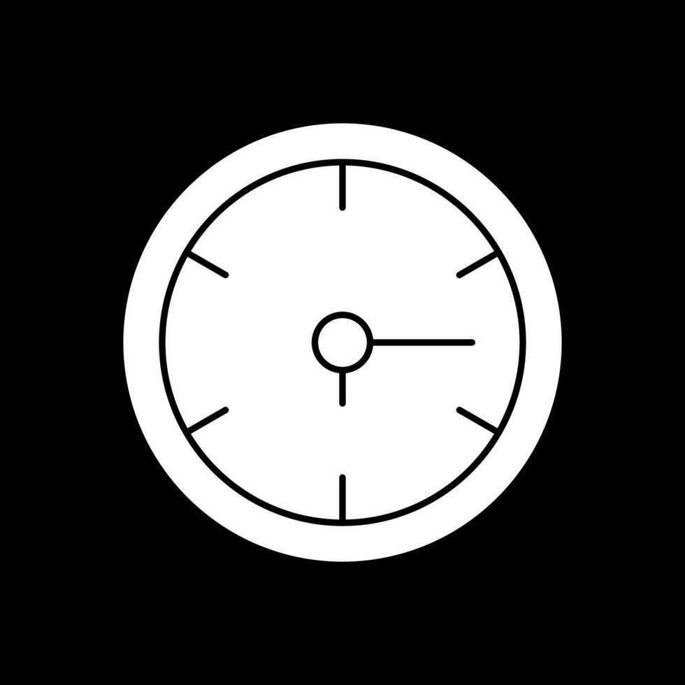 Uhr-Vektor-Icon-Design vektor