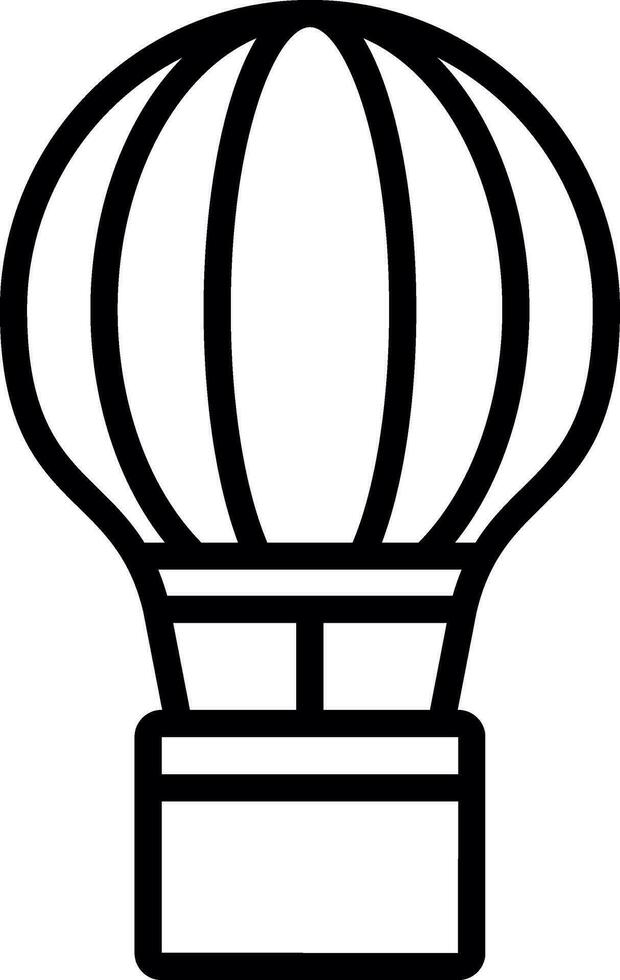 heiß Luft Ballon Vektor Symbol Design