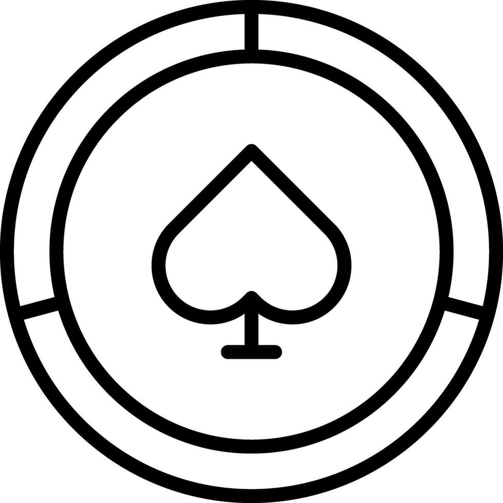 Poker Chips Vektor Symbol Design