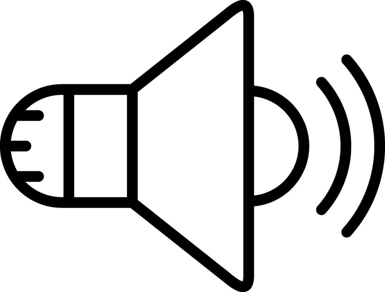 Lautsprecher Vektor Symbol Design